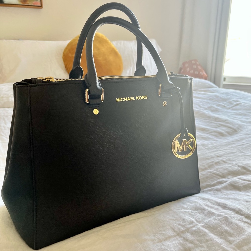 Michael Kors handbag - black leather